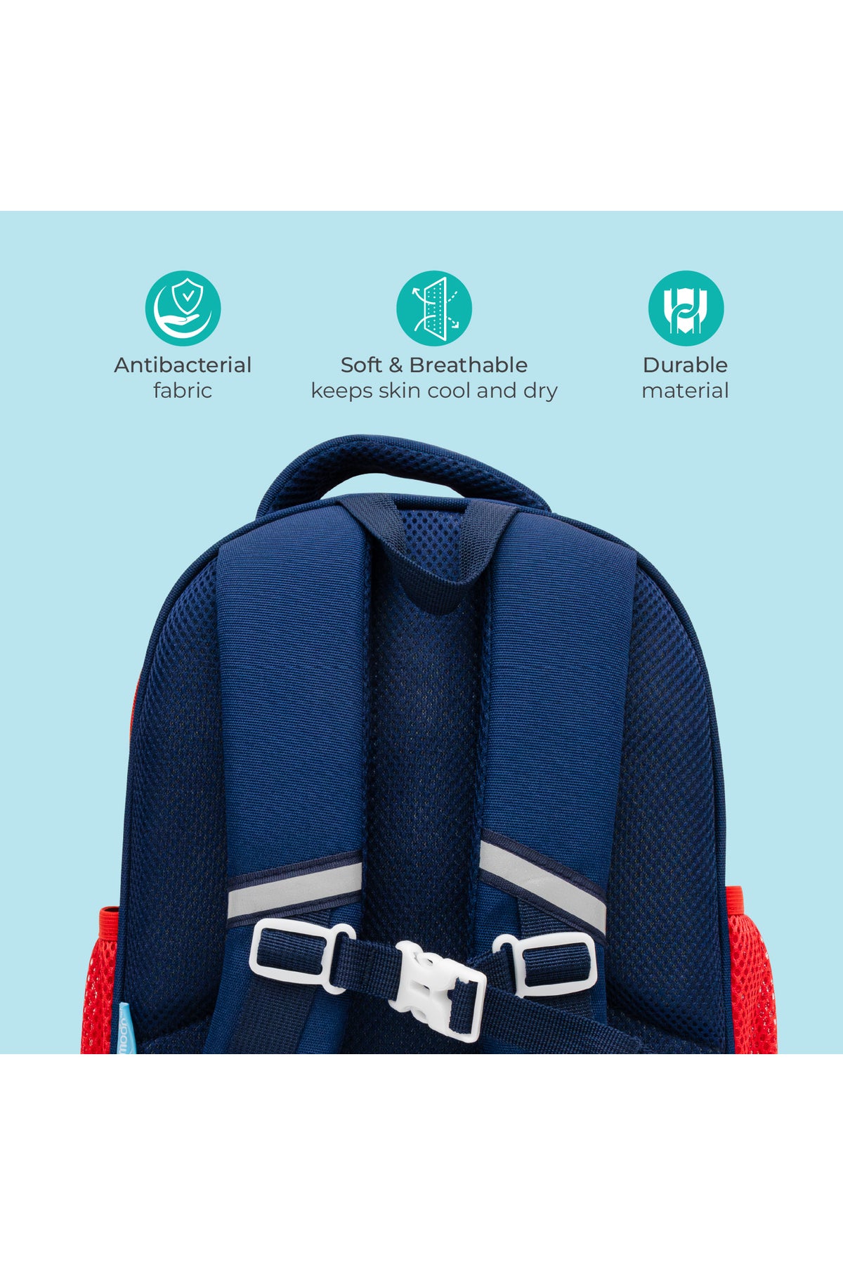 MOON Kids Backpack  – Comfy 3D Design,Padded Straps, Waterproof-Perfect for Preschool, Nursery, Snacks & Lunchbox-Dino