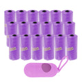 Star Babies - Disposable Scented Nappy Bag With Dispenser - Lavender - Pack of 18 - 276pcs