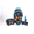Paw Patrol 18" Trolley School Bag Set With Lunch Bag, Pencil Case, Water Bottle & Lunch Box – Multicolor