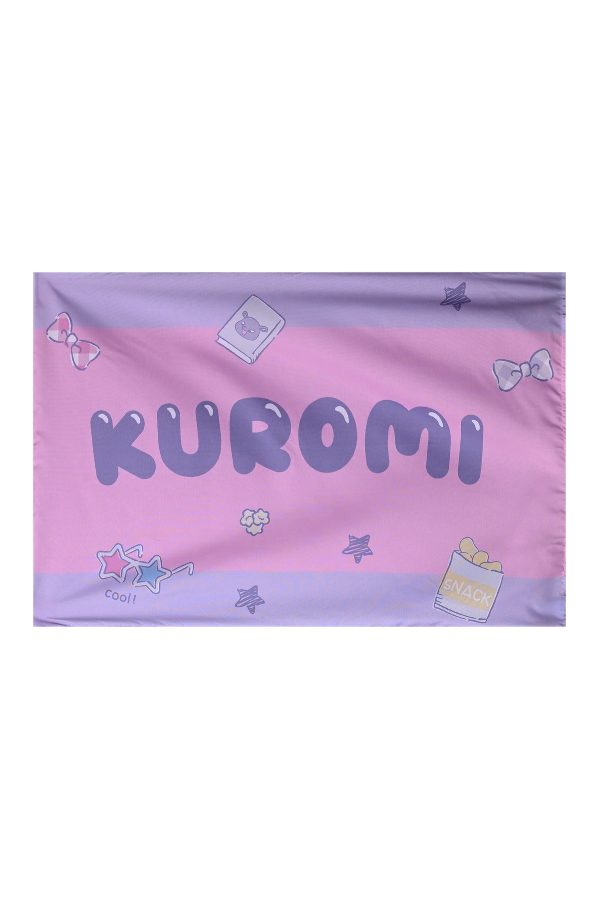 Kuromi 5-Piece Comforter Set With Brushed Microfiber & Polyester Shell – Purple