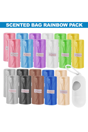 Star Babies Scented Bags With Dispenser - Rainbow