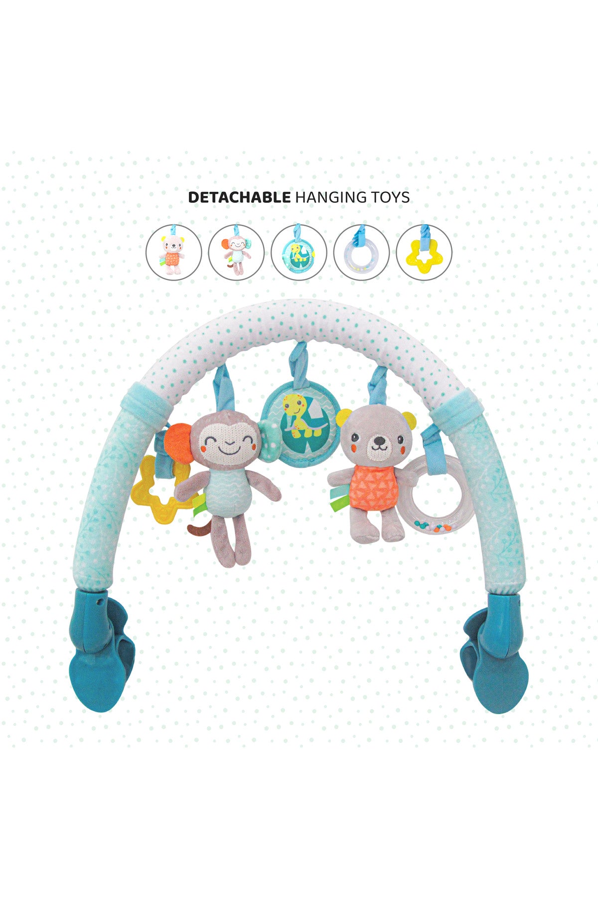 MOON Jungle friends Activity toy bar
