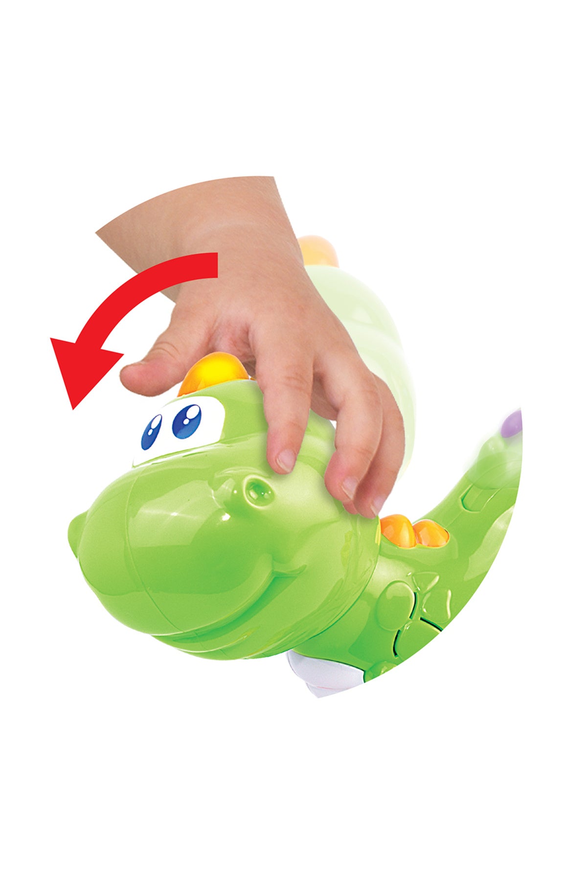 Little Learners Count and Stack Dino - Electronic Stacking Rings, Learn Counting & Colors, Bilingual, 12M+