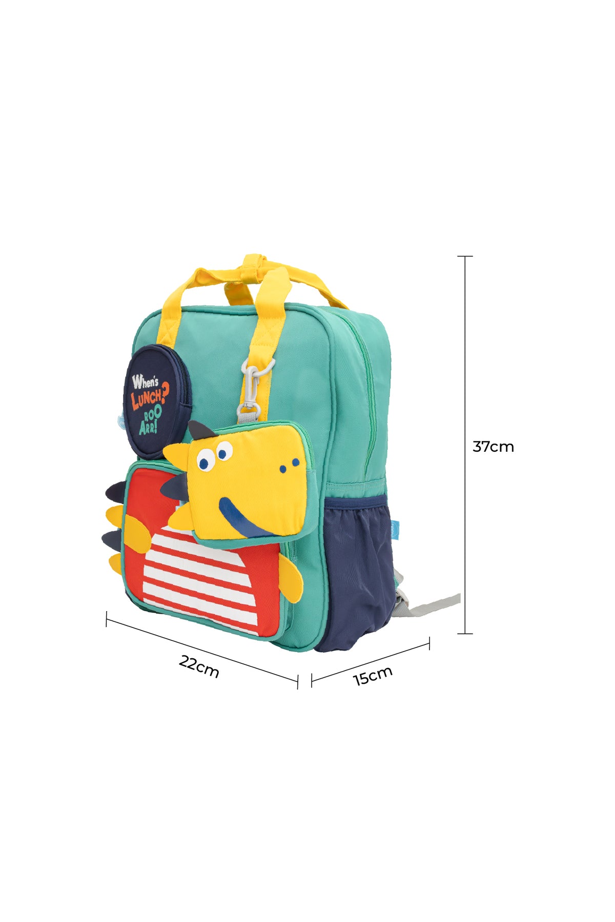 MOON Kids Backpack  – Comfy 3D Design,Padded Straps, Waterproof-Perfect for Preschool, Nursery, Snacks & Lunchbox
