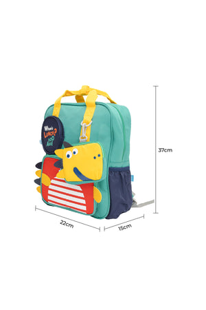 MOON Kids Backpack  – Comfy 3D Design,Padded Straps, Waterproof-Perfect for Preschool, Nursery, Snacks & Lunchbox