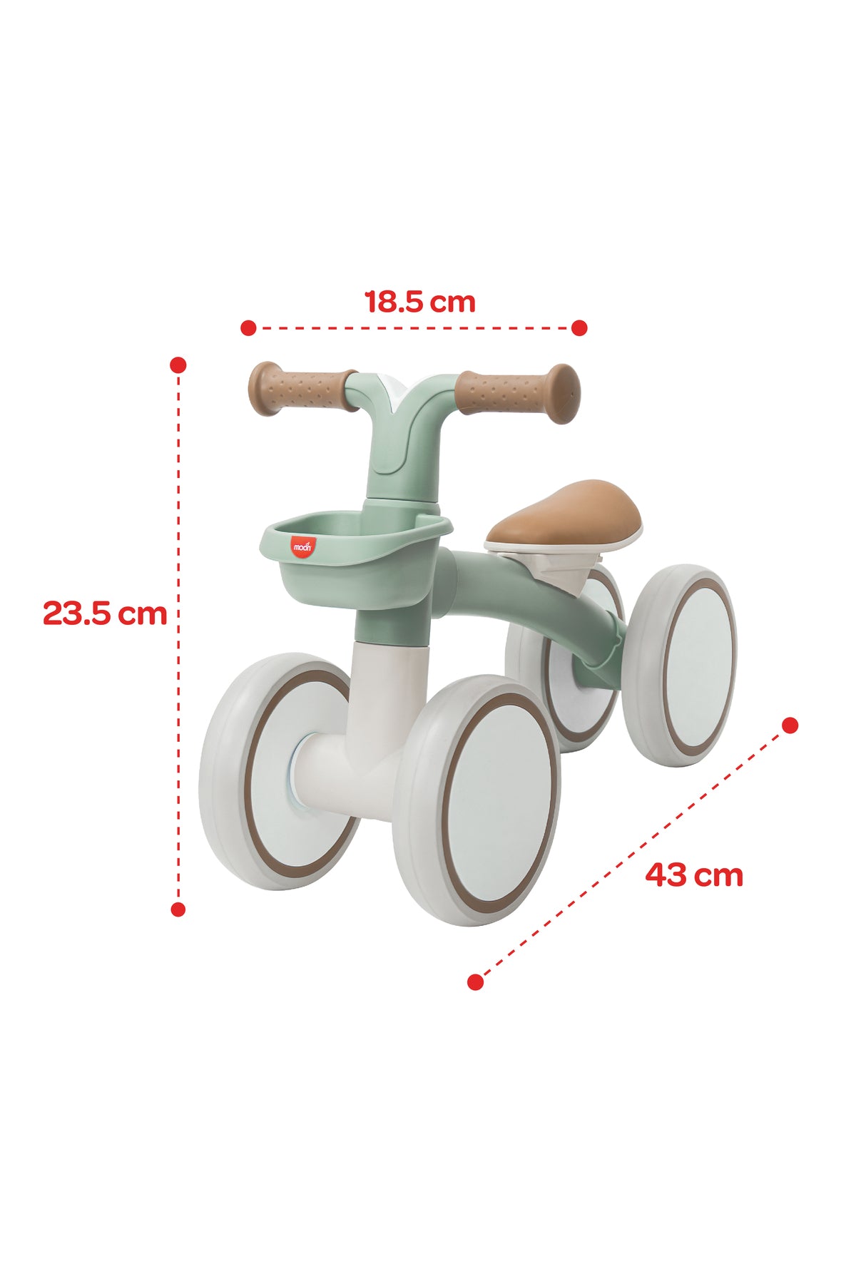MOON Glide Baby Balance Bike -Green