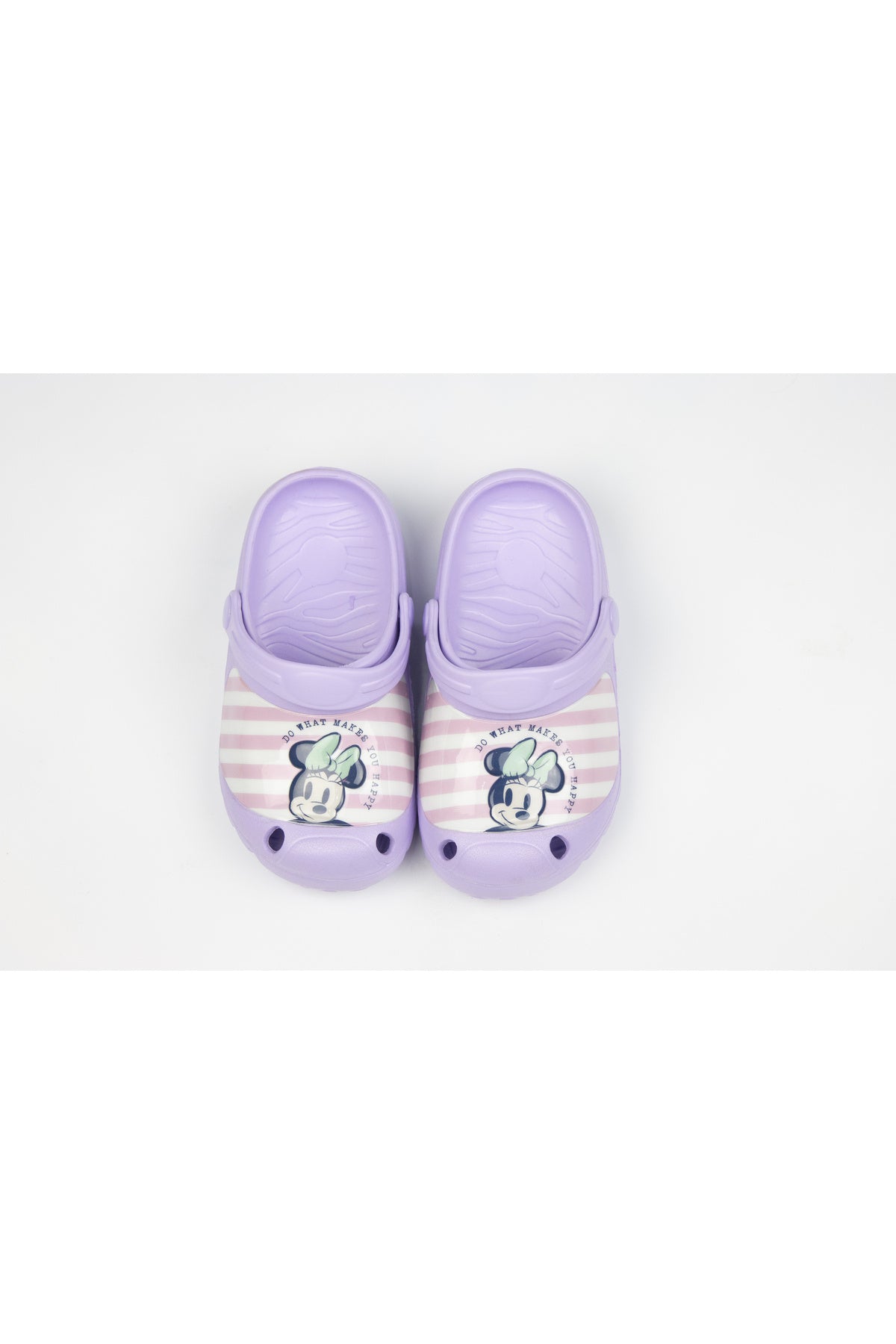 Minnie Mouse Kids Clogs – Lightweight & Comfortable Slip-On Sandals – Purple