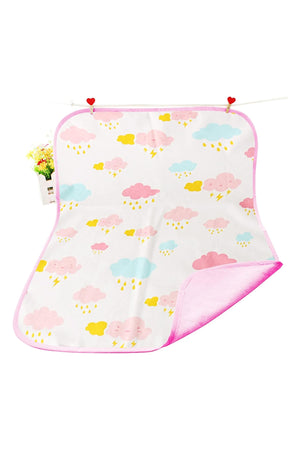 Star Babies - Reusable Changing Mats - Pink printed