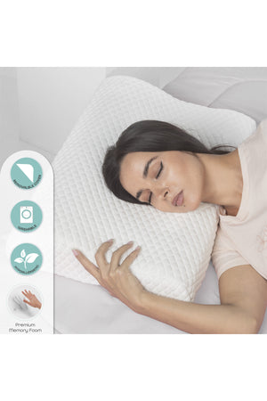 MOON  CONTOUR  Memory Foam Pillow,