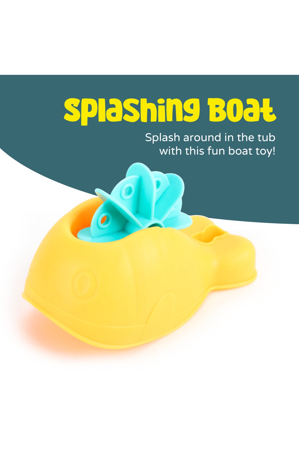 MOON Baby Bath Toys – Mini Floating Duck with Accessories