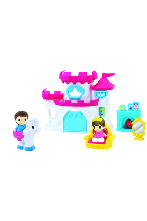 Little Learners Princess’ Palace - Rideable Noble Horse, Open and Close Gate, Accessories Included, 12M+