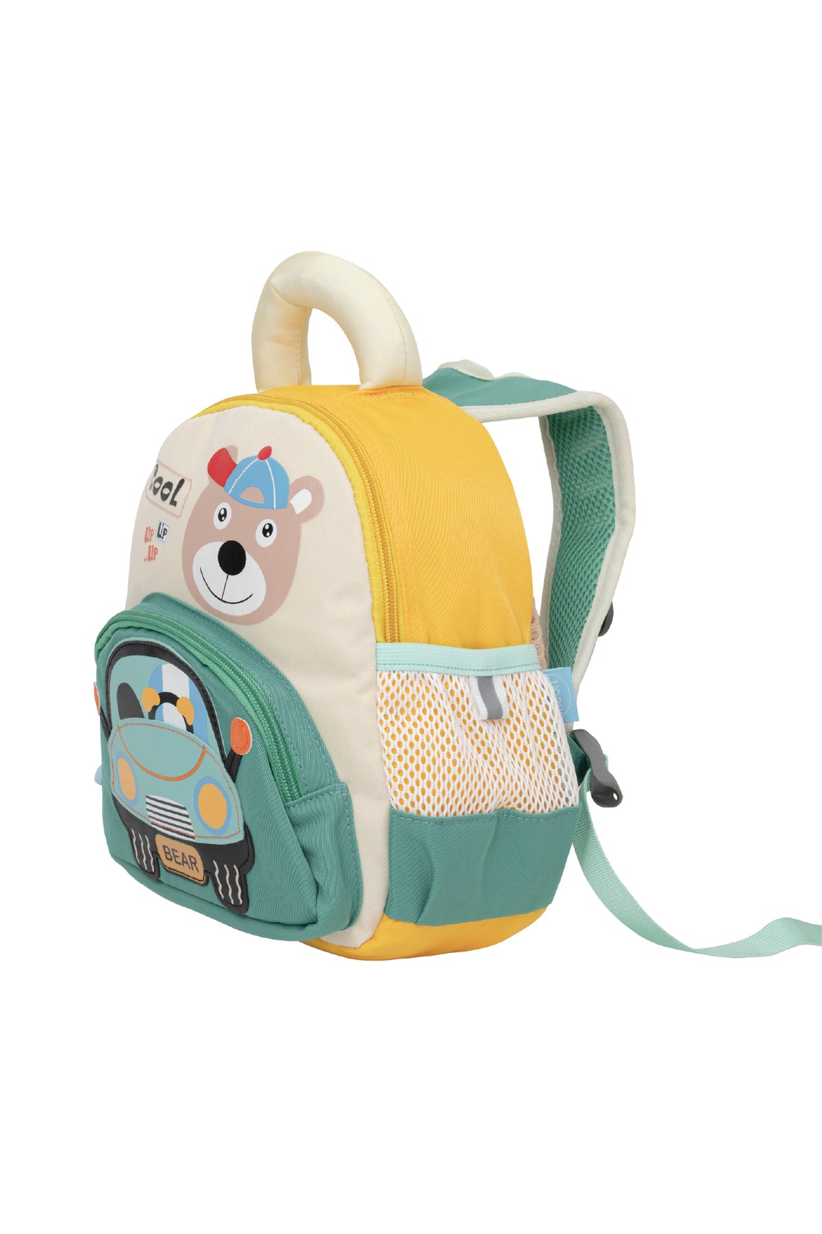 MOON Kids Backpack  – Comfy 3D Design,Padded Straps, Waterproof-Perfect for Preschool, Nursery, Snacks & Lunchbox-Bear