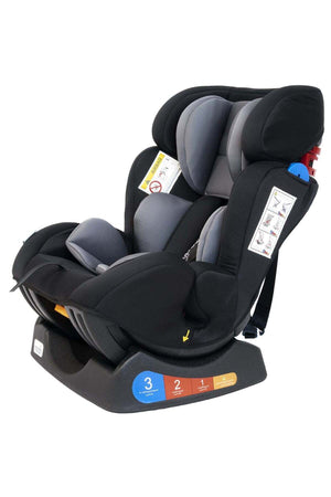 MOON Sumo Baby/Infant Car seat suitable from Birth to 6 Years-(Group(0,1,2) (0-25 Kg)-Black
