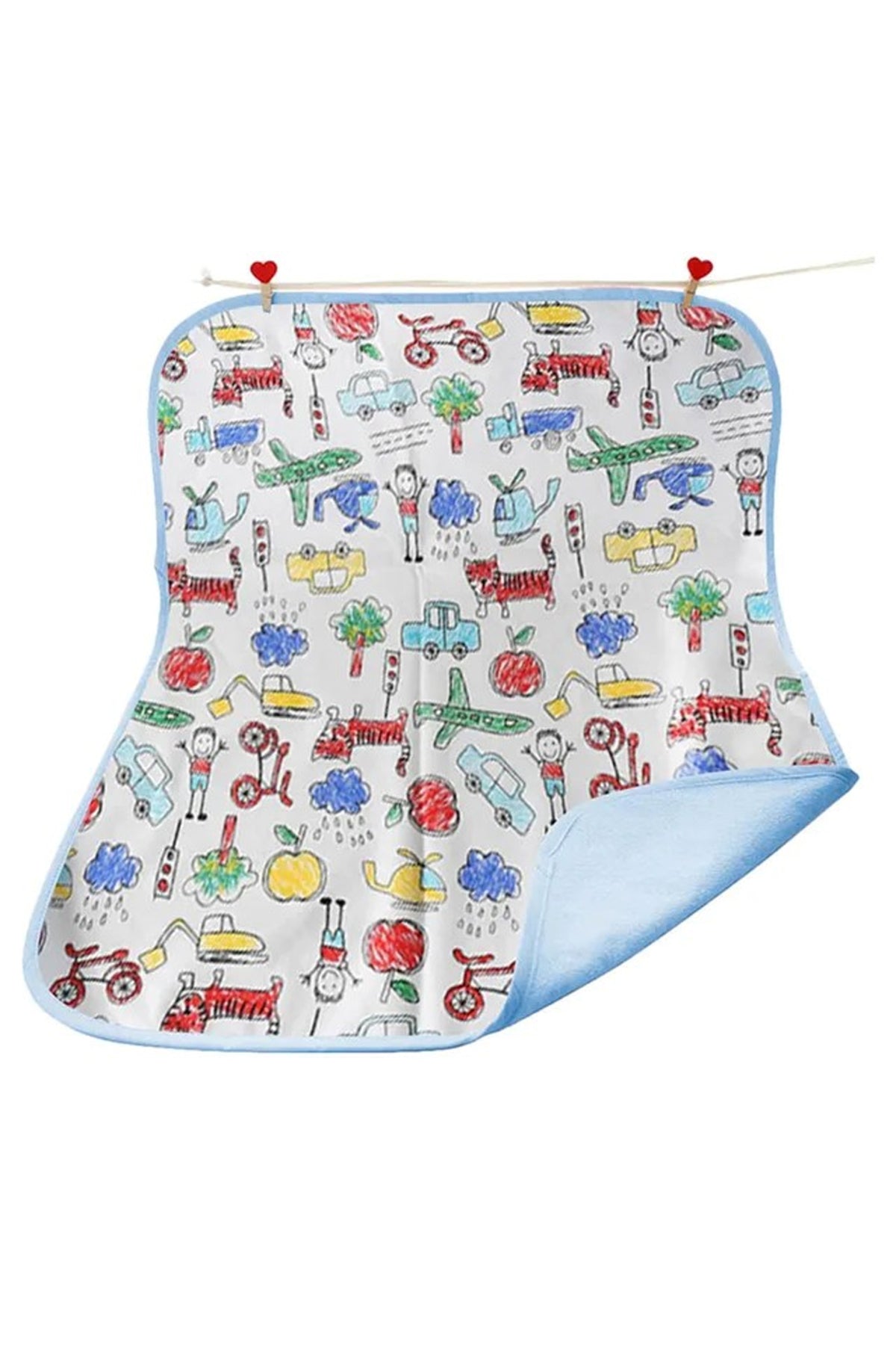 Star Babies Reusable Changing Mats - Blue
