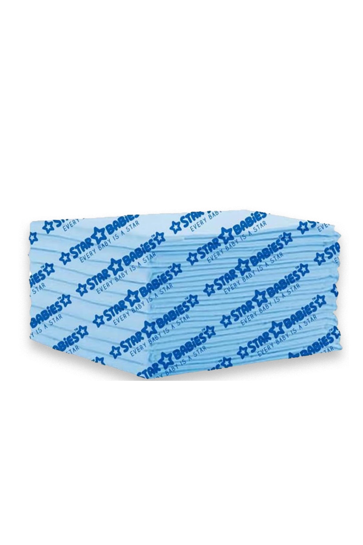 Star Babies - Disposable Changing Mats - Blue - 33x45 cm - 20 Pcs