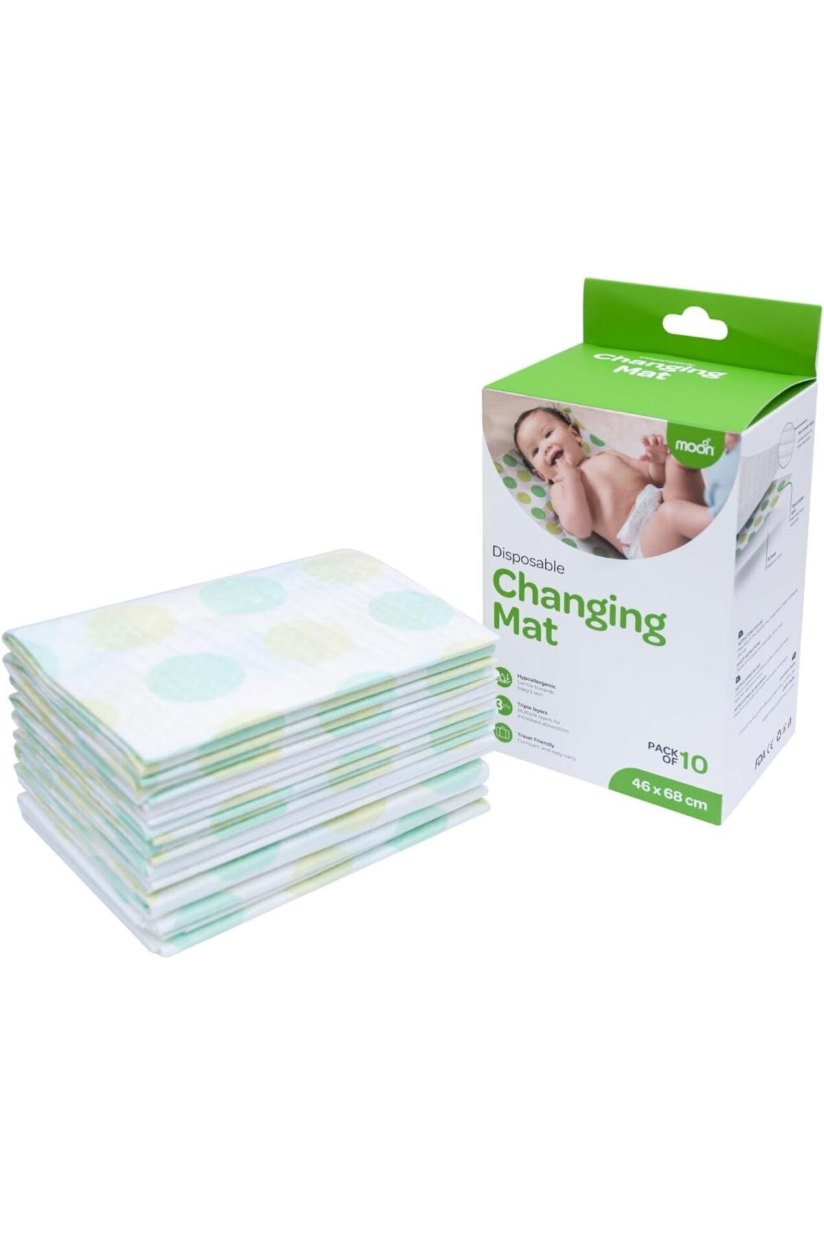 MOON Disposable change mat (46 x 68 cm)