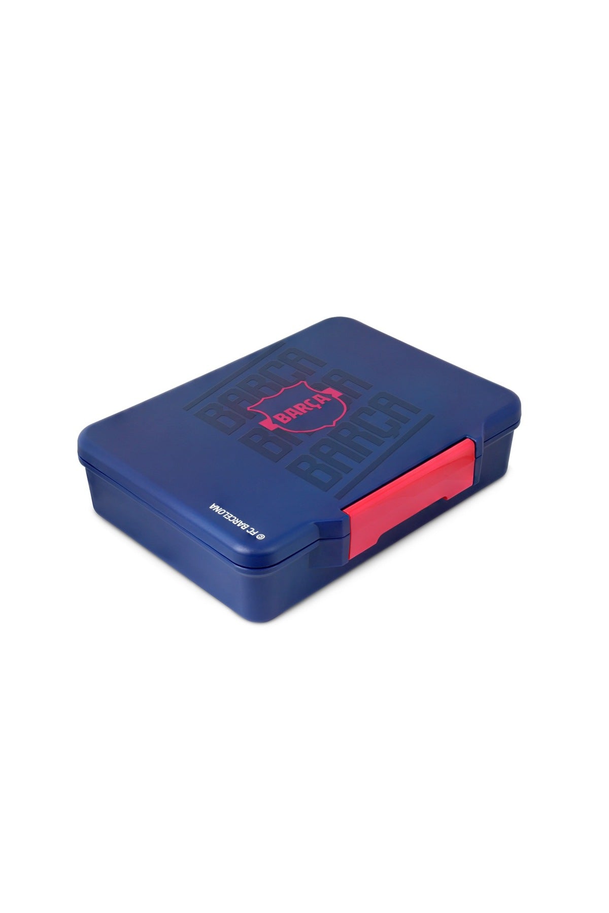 FC Barcelona Lunch Box for Boys, Children & Adults, BARCA Football 1300ml Leak-Proof 5-Compartment Bento Lunch Box for Kids with Cutlery & Sauce Container, BPA-Free Food Container for School, Office & Daily Meals