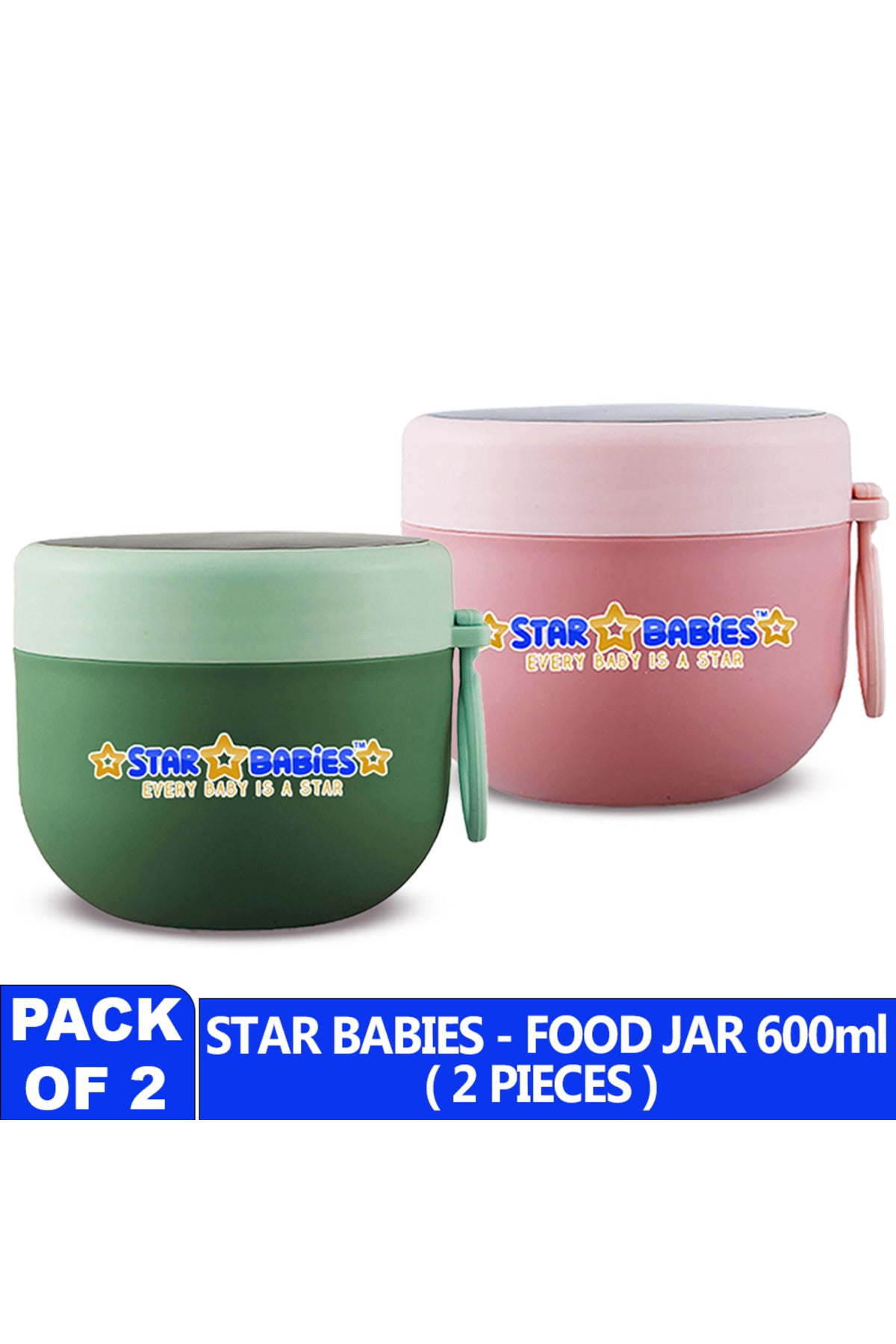 Star Babies- food/suop jar set combo
