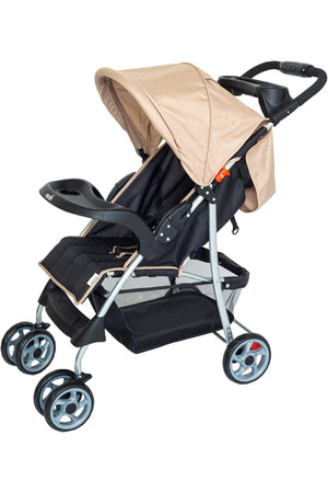 MOON Trek - One Fold Stroller - Beige