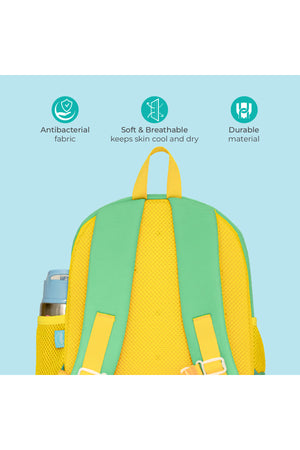 MOON Kids Backpack  – Comfy 3D Design,Padded Straps, Waterproof-Perfect for Preschool, Nursery, Snacks & Lunchbox-Dinosuar