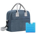 Star Babies Insulated Lunch Bag with Ice Pack Blue