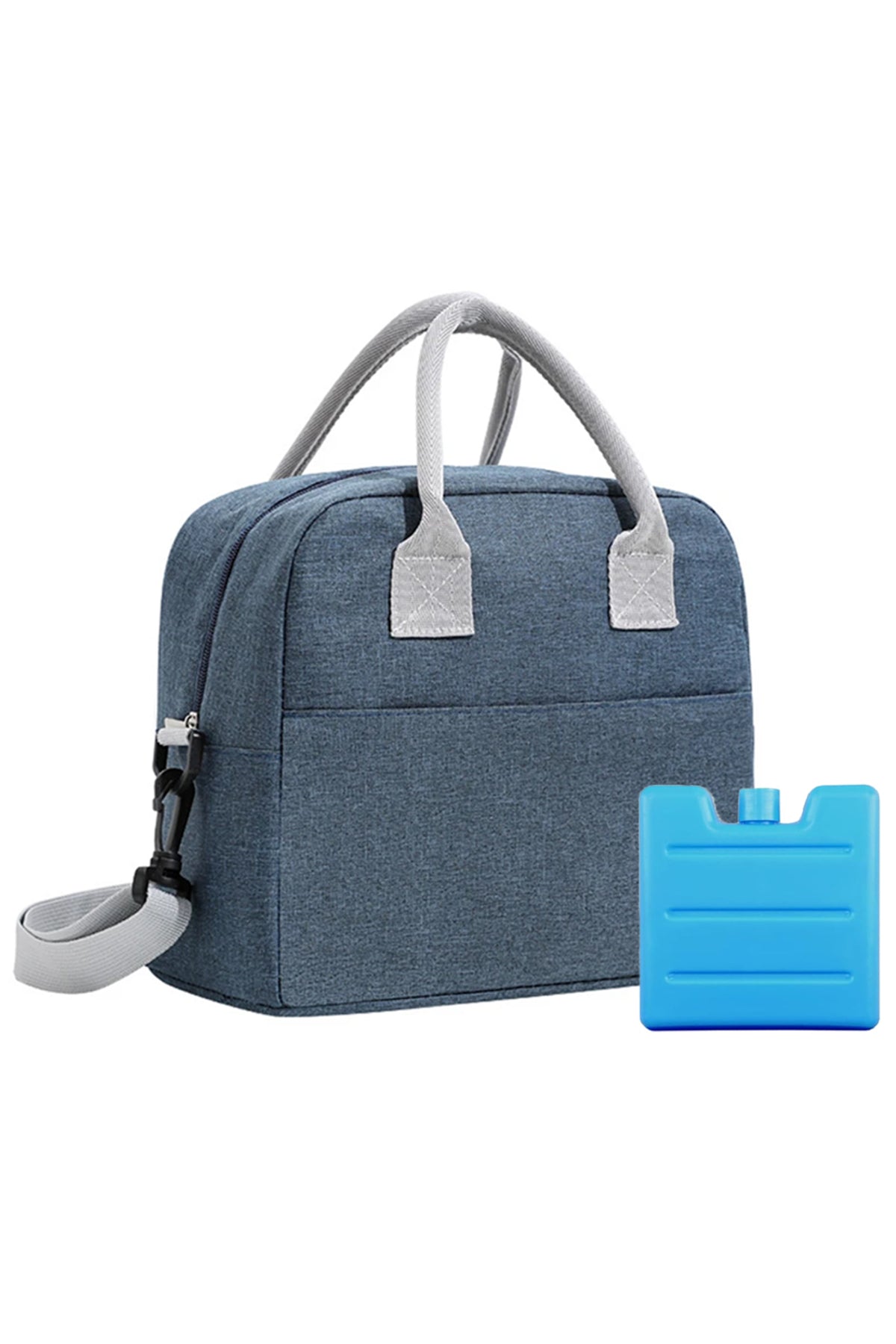 Star Babies Insulated Lunch Bag with Ice Pack Blue