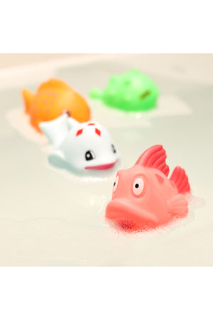 MOON Baby Sea Life Toys – 6-Pcs Bath Fish Toys for Toddlers