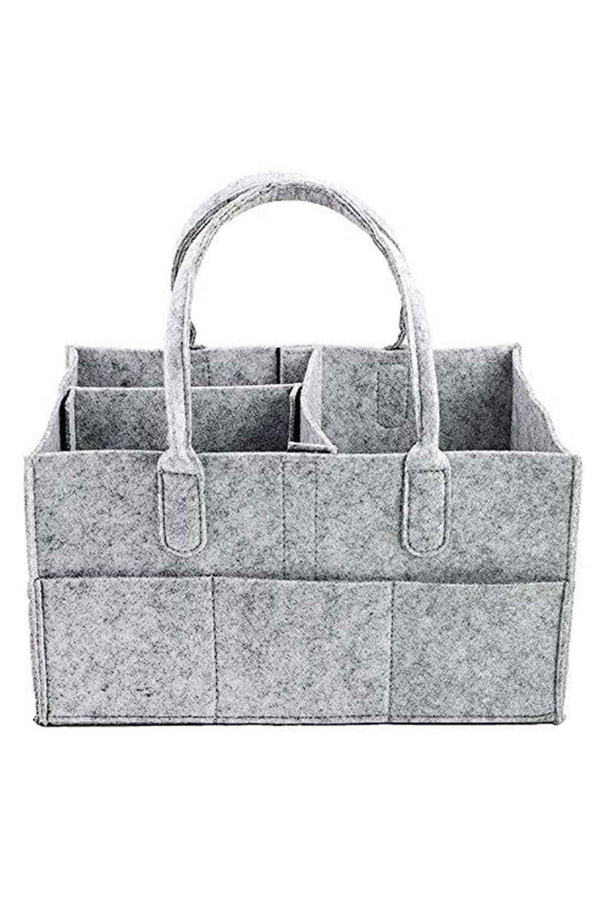 SunBaby Diaper Caddy Organizer Bag - Grey