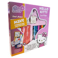 Multiprint Hello Kitty Greeting Card Maker Set – 30 Stickers, 20 Greeting Cards, Stamp Pad, 5 Stampers & 10 Markers – 100% Made in Italy