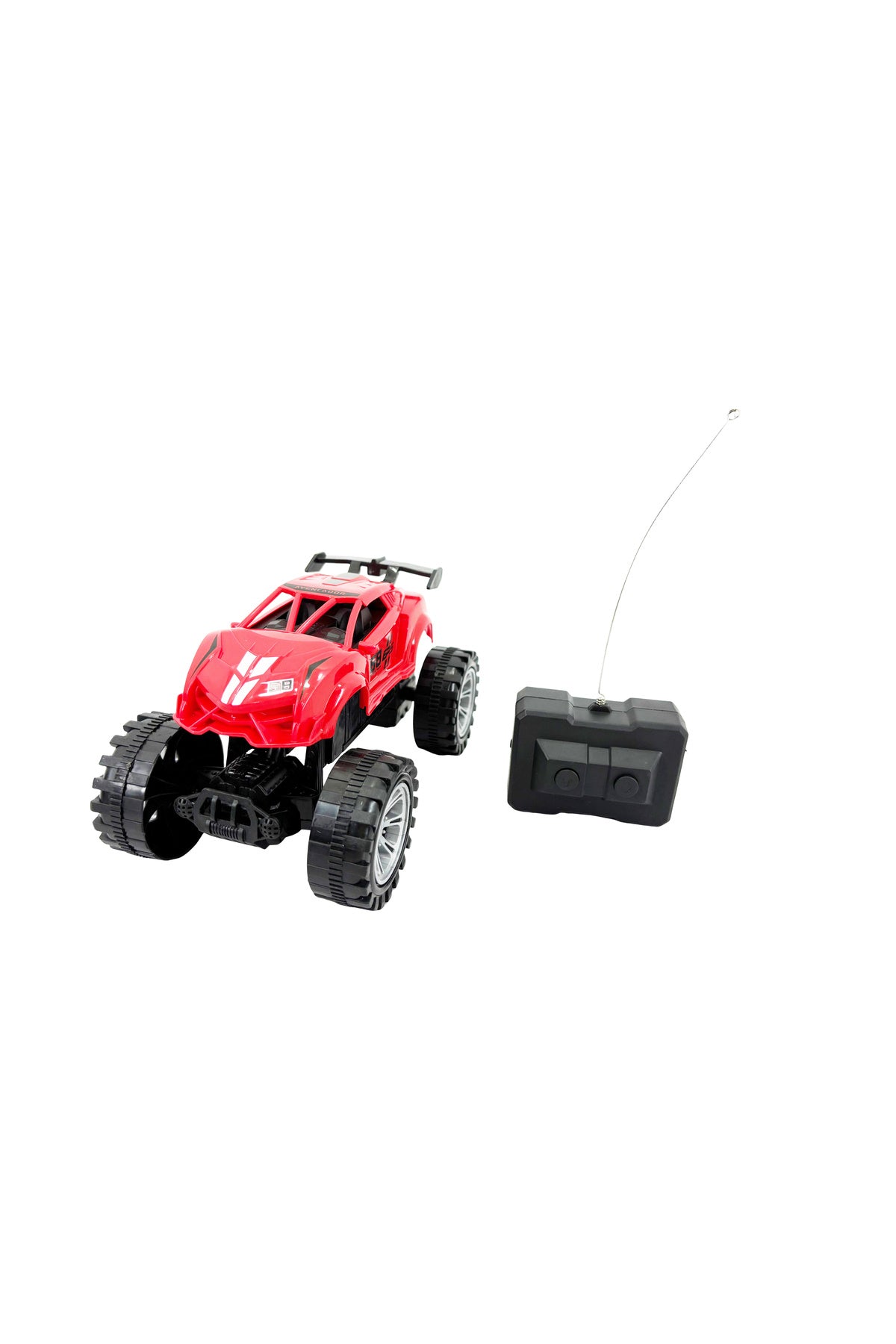 4CH Remote Control Car for Kids, Off-Road RC Monster Truck Toy with Easy Controller, Durable Racing Car with Smooth Driving, Fun Indoor Outdoor Play Vehicle Gift for Boys and Girls