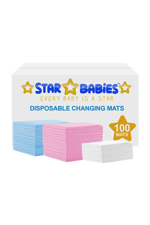 Star Babies Disposable Changing Mat - Pack of 100