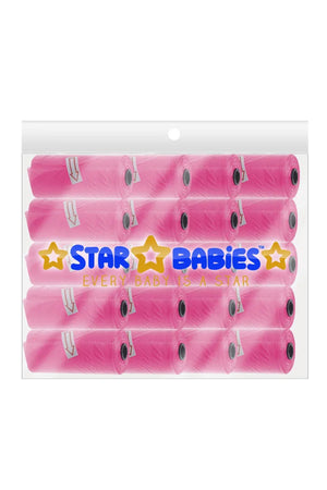 Star Babies - Scented Bag Pack of 20/300 Bags - Pink