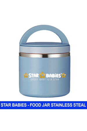 Star Babies - Stainless Steel Food Jar - Multicolor - 500 ml