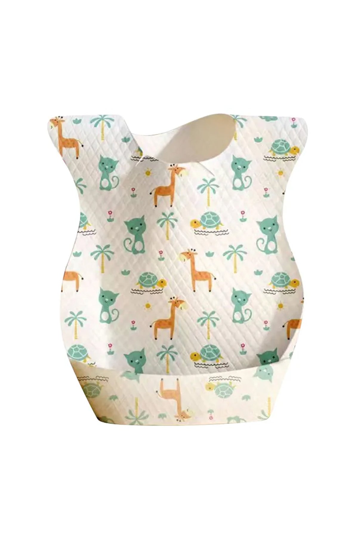 Star Babies - Disposable Bibs - Pack of 10 - Giraffe Print