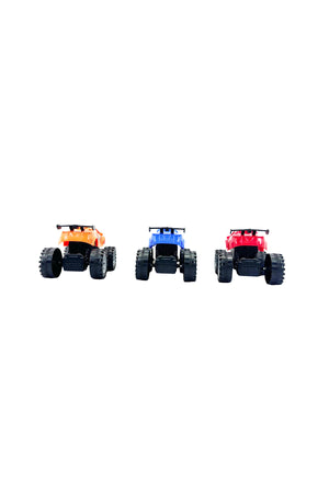 4CH Remote Control Car for Kids, Off-Road RC Monster Truck Toy with Easy Controller, Durable Racing Car with Smooth Driving, Fun Indoor Outdoor Play Vehicle Gift for Boys and Girls