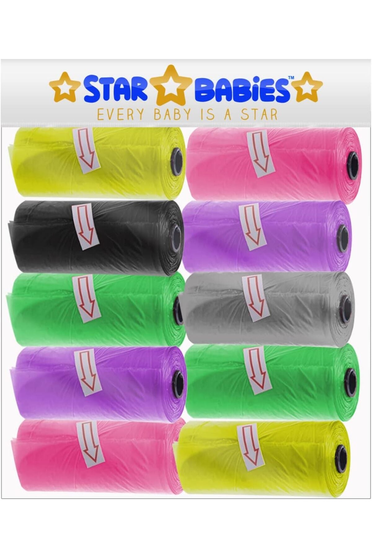 Star Babies Scented Bag Pack of 10 - Assorted