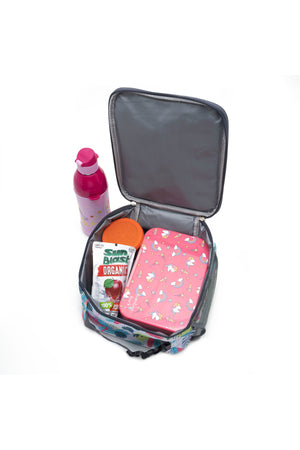 Bamboo Bark kids childrens insulated lunch bag for school, picnic, nursery, toddler