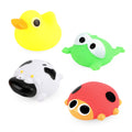 MOON Bath Farm Animals Toy Set – Floating Barnyard Bathtub Toys for Toddlers
