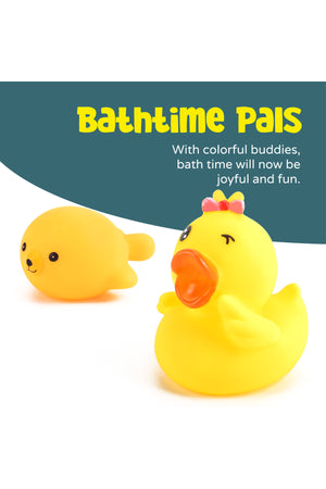 MOON Bath tub Buddies for Toddlers – Blue