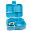 Cocobee Dino Bento Lunch Box With Food Jar, 4 Compartments, Leakproof & Odour-Free, Bpa-Free, 1.67L, Microwave Safe – Blue (3 Years+)