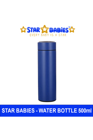 Star Babies - Insulated Stainless Steel Water Bottle - Blue - 500ml