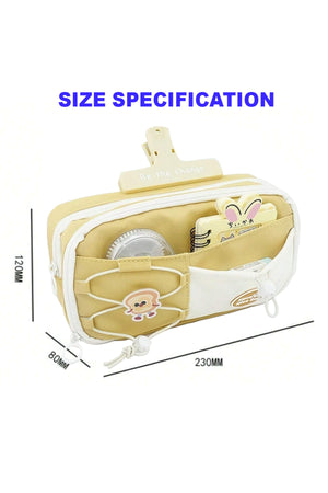 Star Babies - Pencil Case With Handle - Khaki