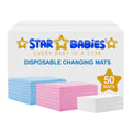 Star Babies Disposable Changing Mat - Pack of 50