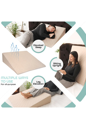 MOON  Wedge Pillow for GERD Acid Reflux