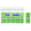 Star Babies - Scented Nappy Bag - Pack Of 6 - 90 Bags - Green