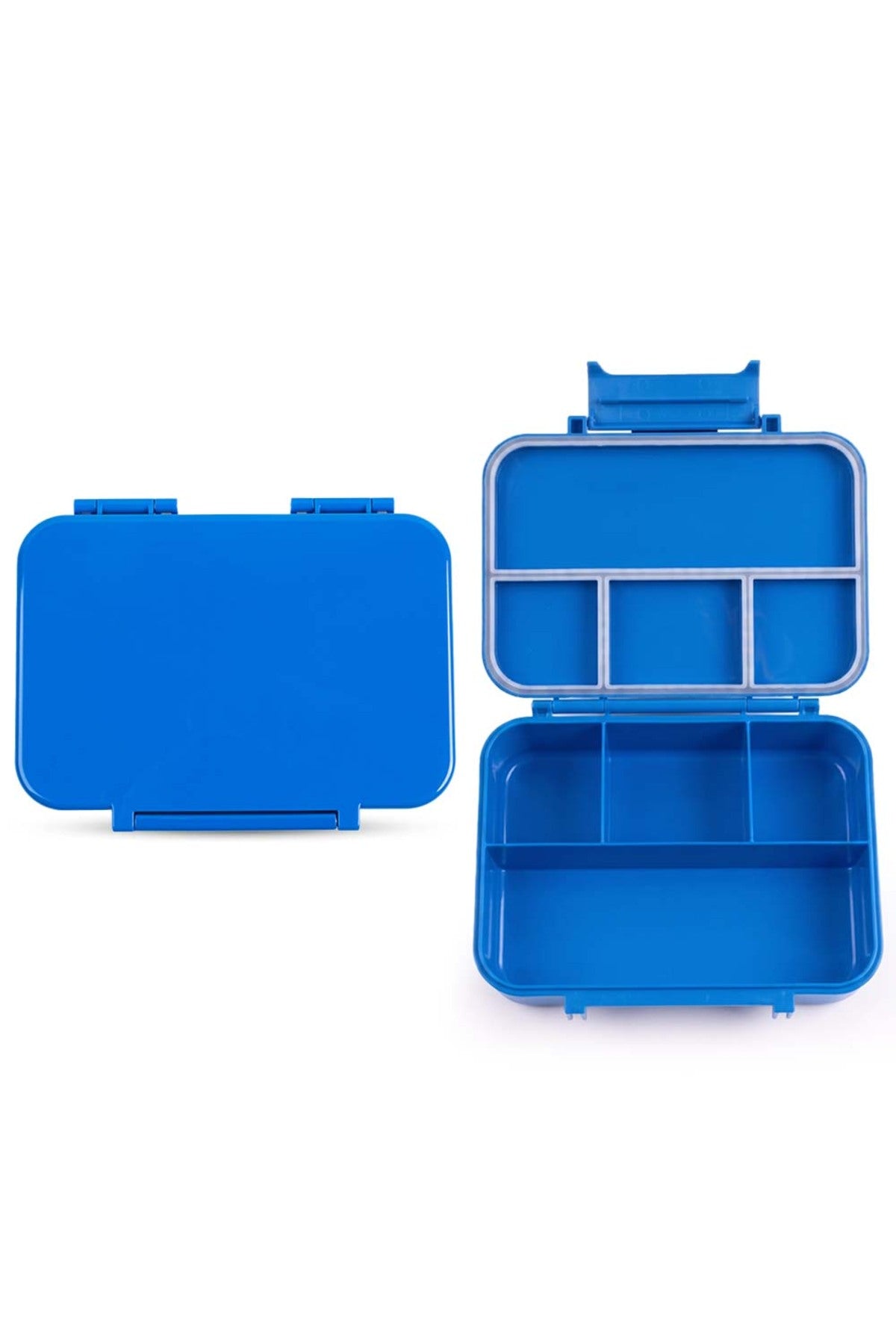Cocobee Tritan Bento Lunch Box – 4 Compartments, Leakproof & Bpa-Free, Blue