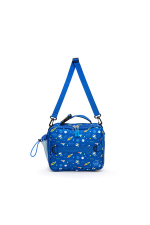 Bamboo Bark kids childrens insulated lunch bag for school, picnic, nursery, toddler, 3 ways to hold