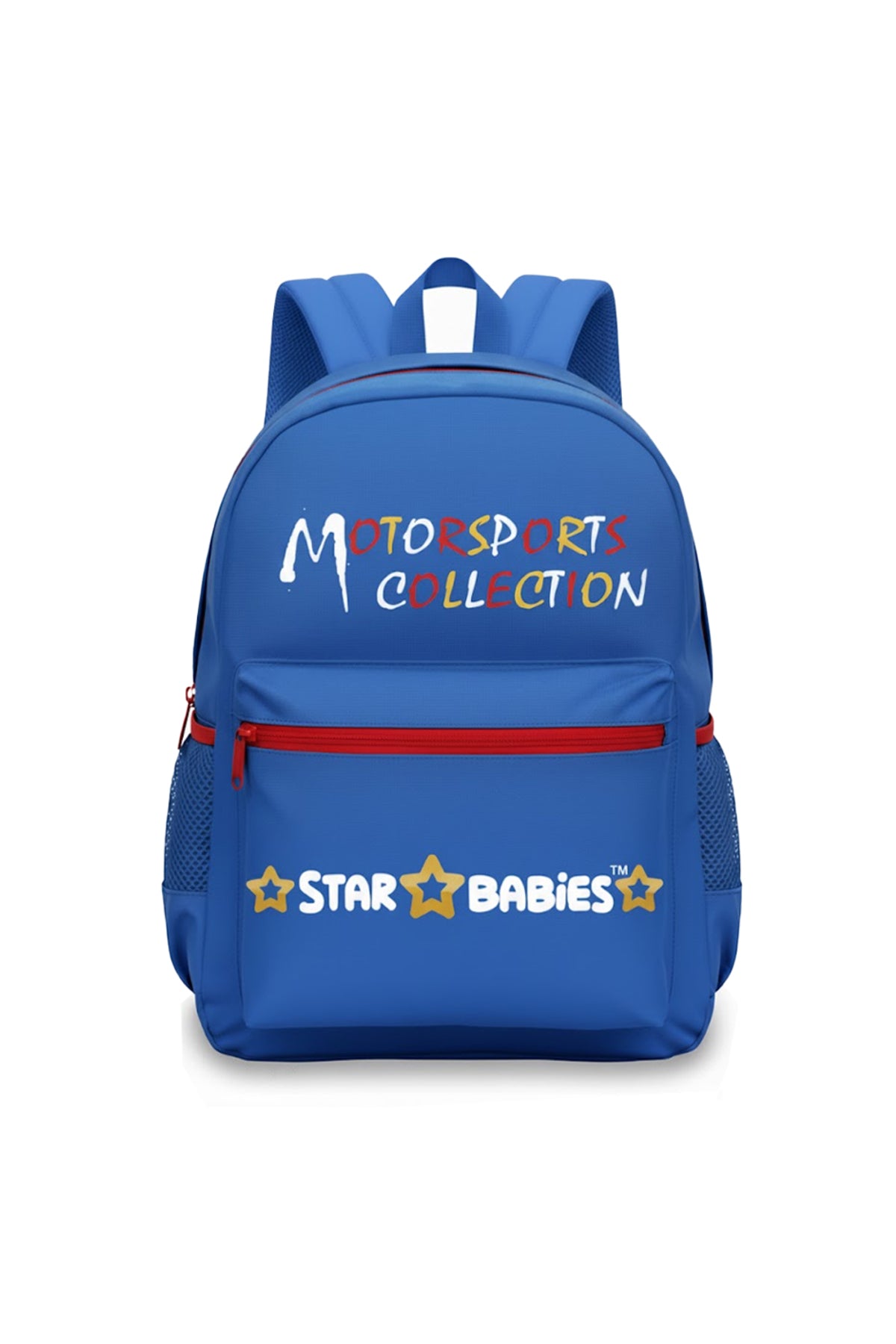 Star Babies - Motor Sports Collection School Bag - Blue