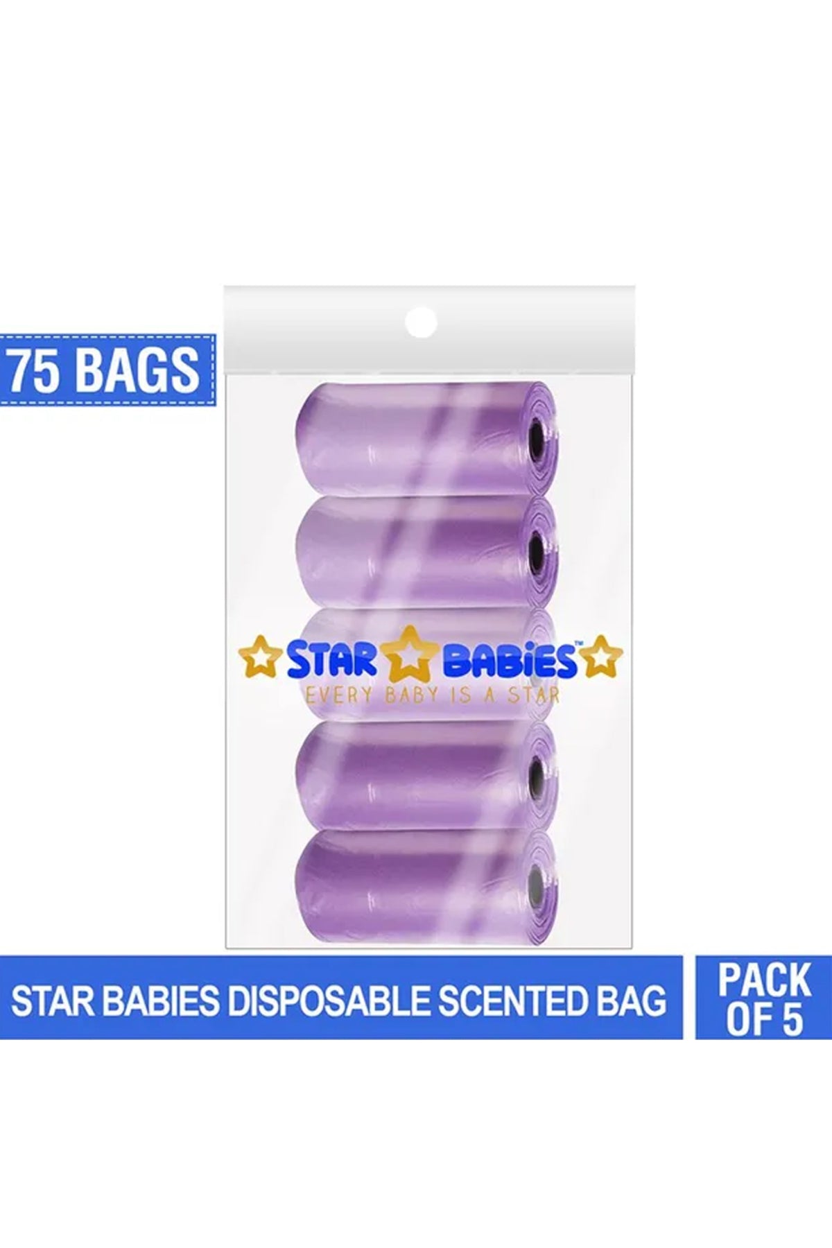 Star Babies - Scented Bag Pack of 5 - Lavender (75 Bags)