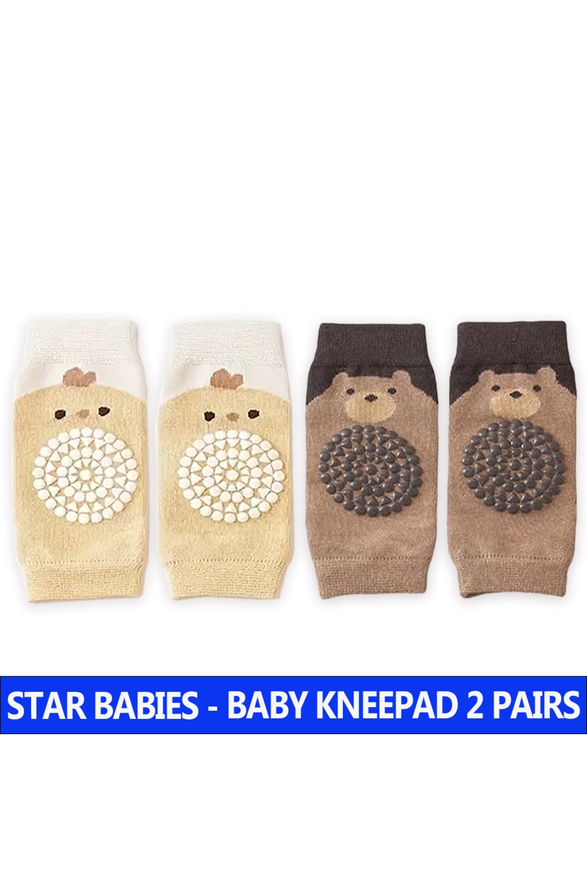 Star Babies Knee Pad - Pack of 2 - Blister Pack